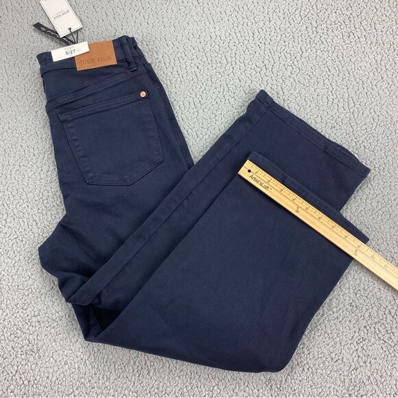 Judy Blue Women's Wide Leg Tummy Control Crops Jeans  NWT  |  Size:  5/27 - Picture 9 of 16